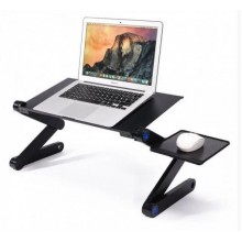 Столик для ноутбука складной трансформер Laptop Table T8 с охлаждением DS-11