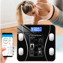 Напольные умные весы A-8003 Смарт весы Bluetooth с фитнес приложением для телефона до 180кг Черный Напольные умные весы A-8003 Смарт весы Bluetooth с фитнес приложением для телефона до 180кг Черный