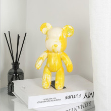 Флюидный медвежонок WOW Creative Fluid Bear Набор для творчества с красками мишка 23 см Желтый Флюидный медвежонок WOW Creative Fluid Bear Набор для творчества с красками мишка 23 см Желтый
