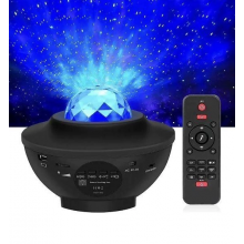 Ночник проектор звездного небаStar Light K790 Колонка Bluetooth с пультом ДУ 5W Черный Ночник проектор звездного небаStar Light K790 Колонка Bluetooth с пультом ДУ 5W Черный