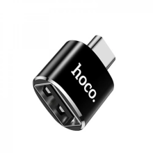 Переходник Hoco UA5 Адаптер OTG USB C на USB Черный Переходник Hoco UA5 Адаптер OTG USB C на USB Черный
