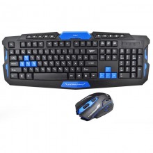 Игровая беспроводной клавиатура и мышка для компьютера и ноутбука HK8100 Игровая беспроводной клавиатура и мышка для компьютера и ноутбука HK8100