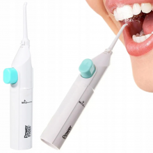 Ирригатор для полости рта Power Floss PRO Портативный очиститель зубов механический 50мл Белый